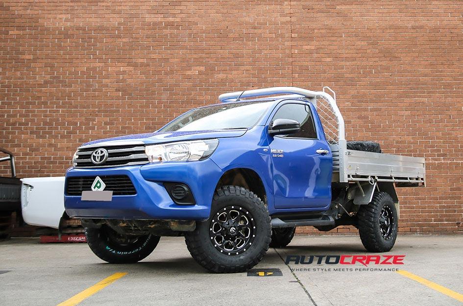 TOYOTA HILUX N80 4WD BOOST GLOSS BLACK MILLED ACCENTS